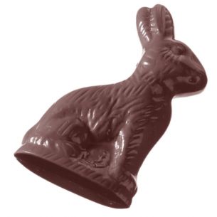 Chocolate Mould Hare Sitting cw1183