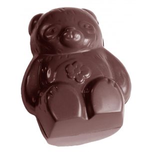 Chocolate Mould Bear Double