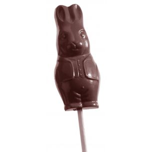 Chocolate Mould Lolly Hare