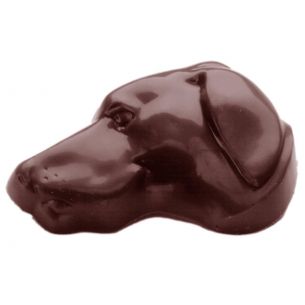 Chocolate Mould Dog Head