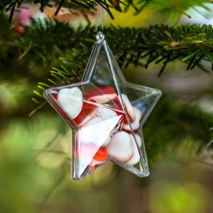 star shaped christmas ornaments