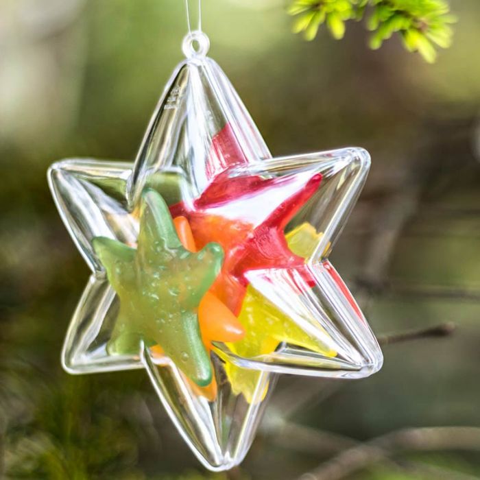 star shaped christmas ornaments