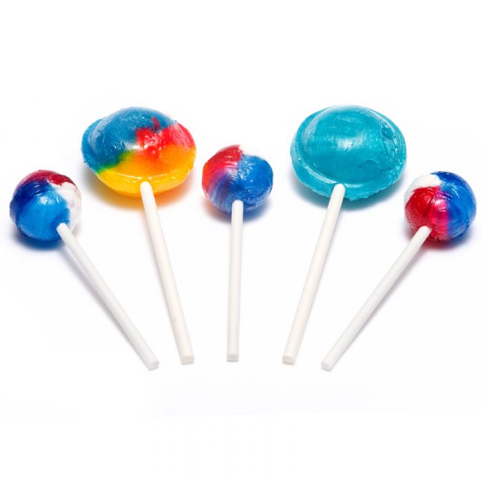 Paper Lollipop Sticks in Retail Packets